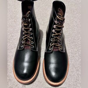 The Real McCoy's Horsehide Leather Work  Boots Size 8D